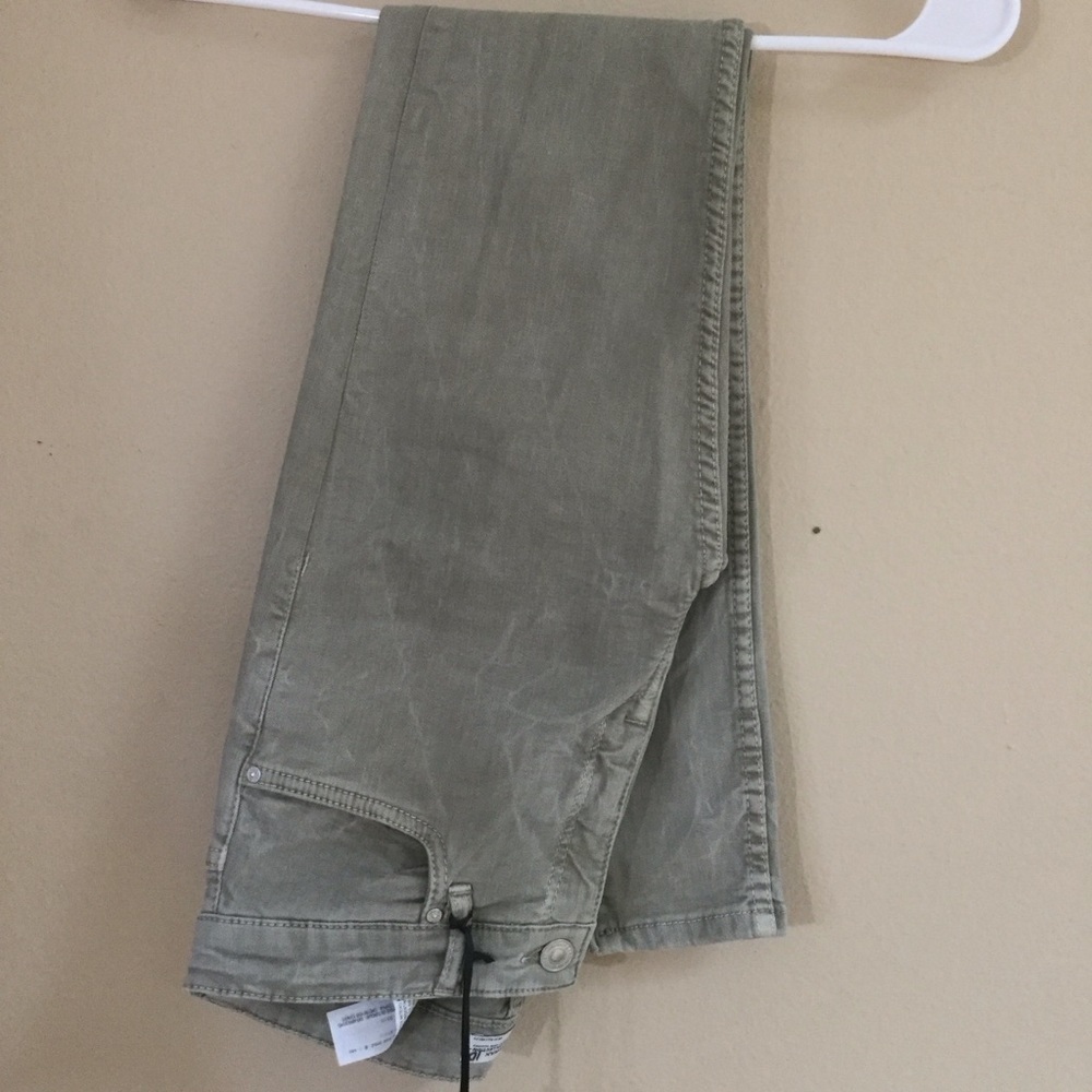 Zara summer khaki pants